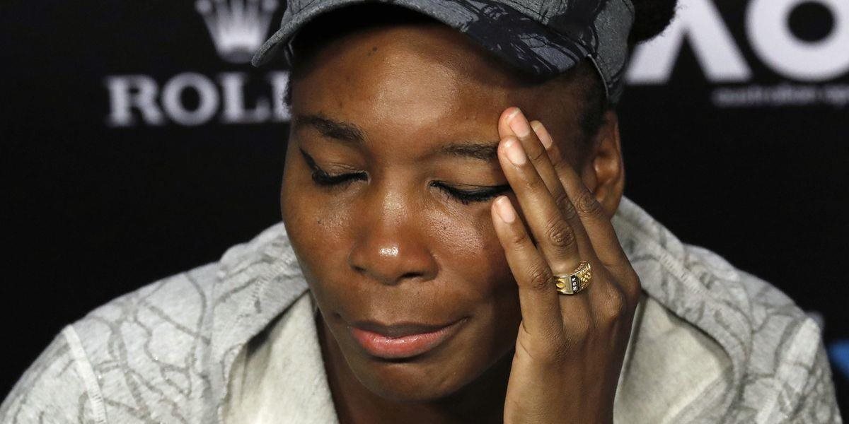 Wimbledon: Venus Williamsová predčasne ukončila tlačovku so slzami: Slovami sa to nedá opísať. Nemám slov..