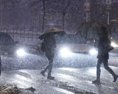 Na západné Slovensko zaútočil silný vietor so snehom