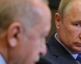 Putin odmietol Erdogana Rozdelenie Sýrie nebude