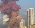 Libanonské médiá označili príčinu obrovskej explózie v Bejrúte