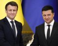 Emmanuel Macron rokoval s ukrajinským prezidentom. Našli spoločnú reč