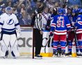 NHL Rangers v 1.dueli finále Východnej konferencie zdolali Černákovu Tampu