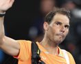 Tenis Nadal má zranený bedrový ohýbač bude pauzovať 6 až 8 týždňov