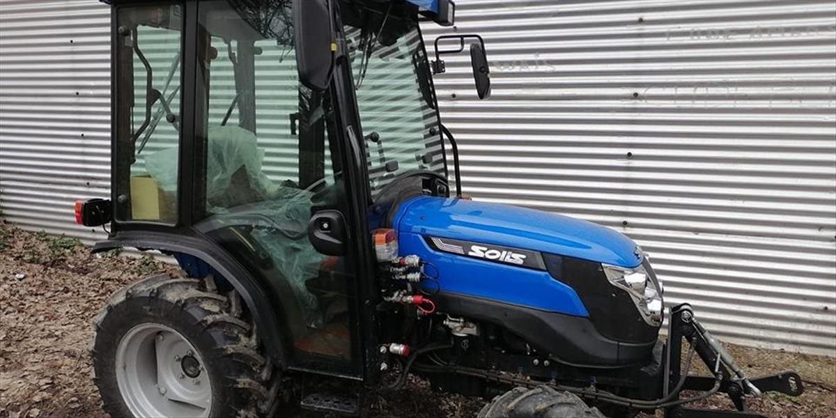 Polícia objasnila prípad ukradnutého obecného traktora v Kátove