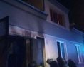Na ulici 9. mája v Trnave horela garáž