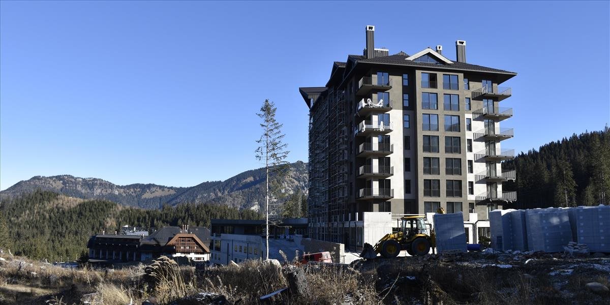 Pod Chopkom má vyrásť ďalší hotel, prekrýval by výhľad na hrebeň Nízkych Tatier