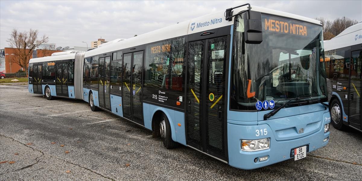 Regionálnu dopravu v Nitre posilnilo 43 nových autobusov, 38 pribudne na jeseň