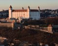 Pri príležitosti dňa Európy dnes osvetlia Bratislavský hrad