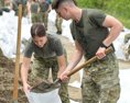Na pomoc proti povodniam v Chorvátsku nasadili armádu