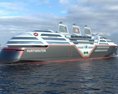 Elektrická výletná loď s gigantickými solárnymi plachtami má odštartovať v roku 2030