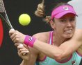 Ruská tenistka Jekaterina Alexandrovová vyradila v osemfinále v Berlíne turnajovú päťku Gauffovú
