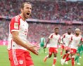 Bayern zvíťazil nad Augsburgom 31 dvojgólový Kane