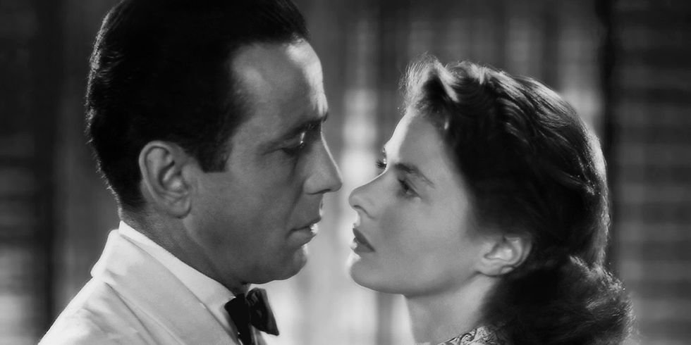 Nesmrteľní Humprey Bogart a Ingrid Bergman v klasike Casablanca.