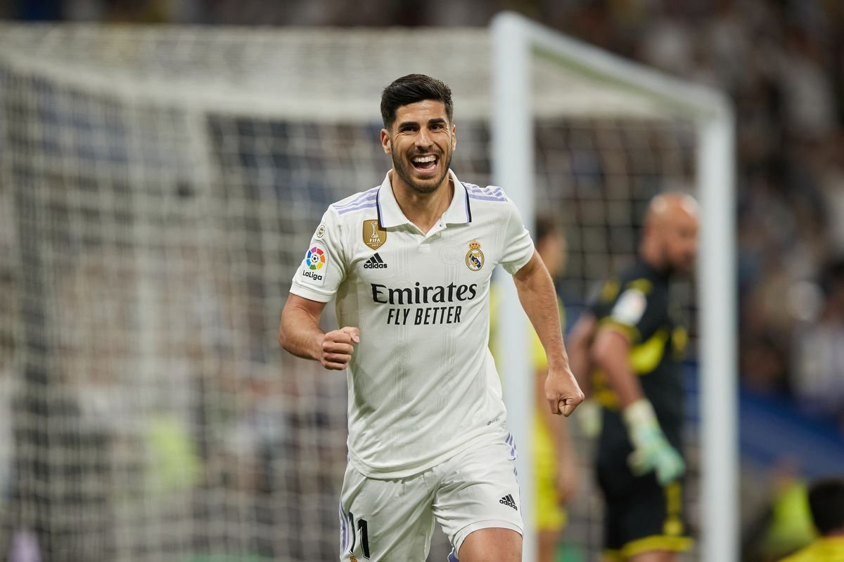 Španiel Marco Asensio v drese Realu Madrid.