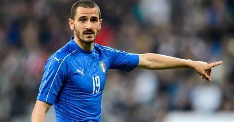 Leonardo Bonucci v talianskom reprezentačnom drese.