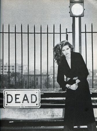 Femme fatale 70-tych rokov Gia Carangi