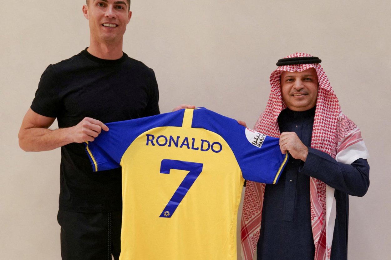 Cristiano Ronaldo po príchode do saudskoarabského klubu Al-Nassr