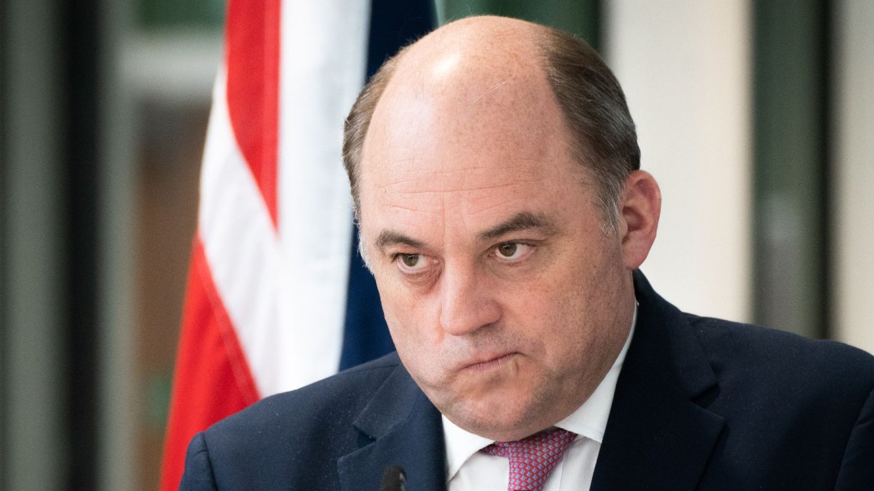 britský minister obrany Ben Wallace