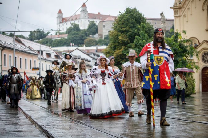 archívna fotografia z Bratislavských korunovačných dní v roku 2022