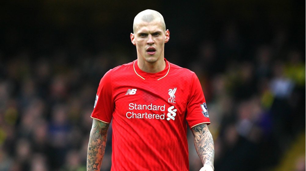 Martin Škrtel počas pôsobenia v anglickom FC Liverpool.