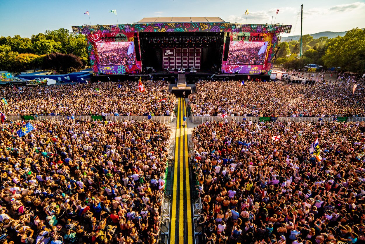 Hlavný stage na Sziget festivale v minulom roku.