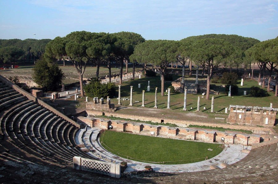 archeologické nálezisko Ostia Antica