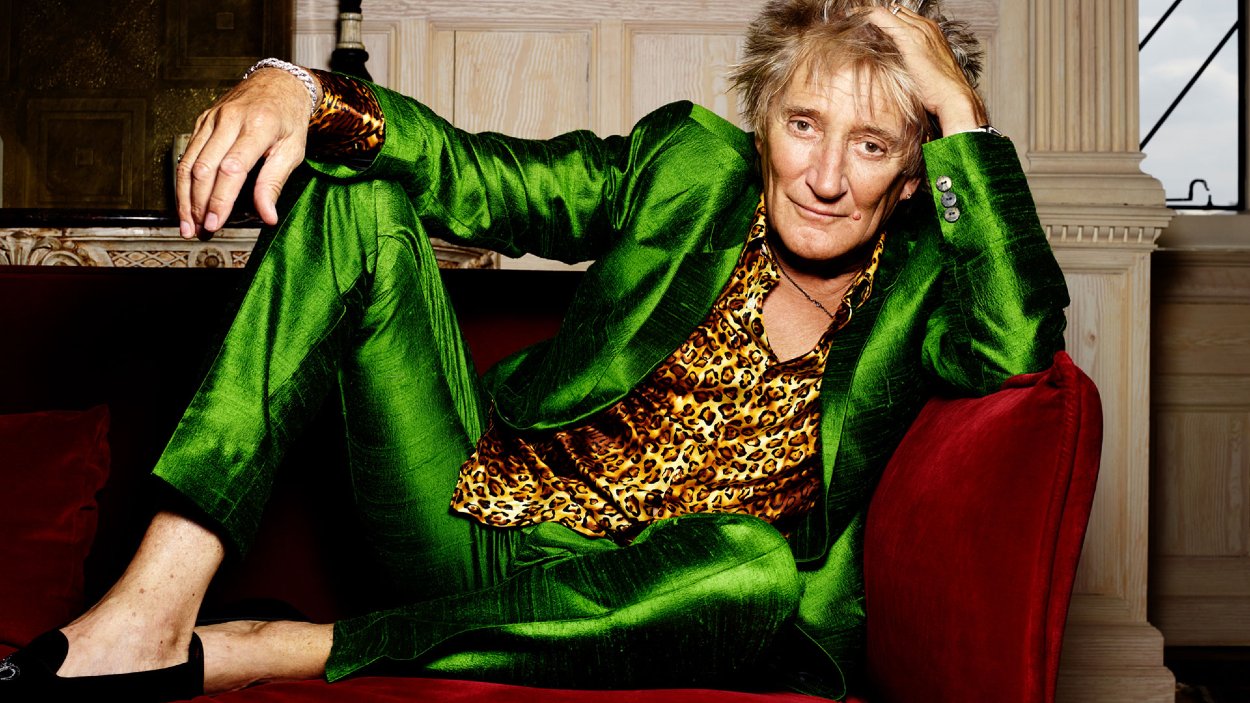 spevák a skladateľ Rod Stewart