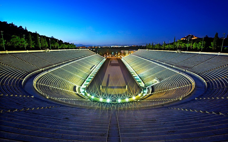 štadión Panathenaic v Grécku