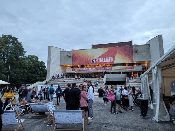 archívna fotografia festivalu Cinematik v Piešťanoch