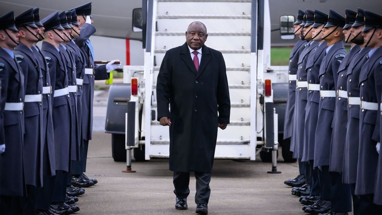 Cyril Ramaphosa, juhoafrický politik a podnikateľ.