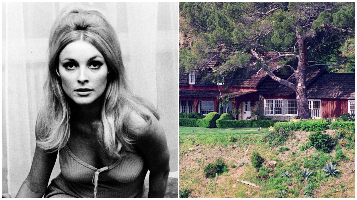 Sharon Tate a jej dom. foto: iTVX