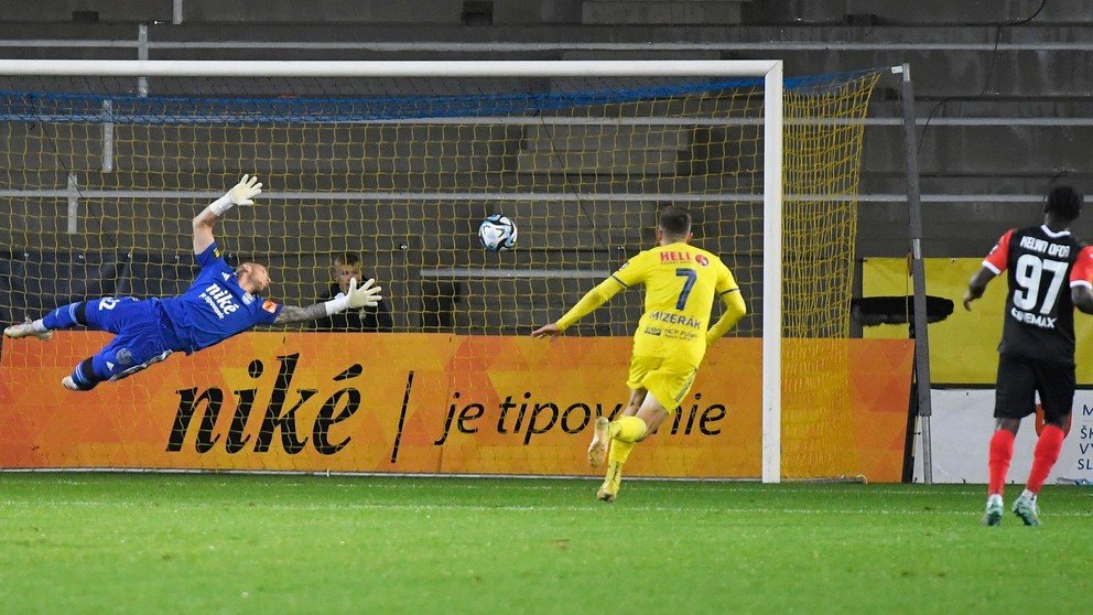 Momentka zo zápase FC Košice - FC Spartak Trnava.