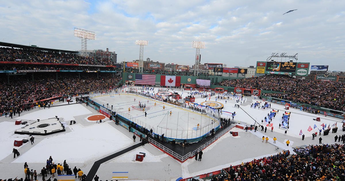 archívny záber z Winter Classics v NHL