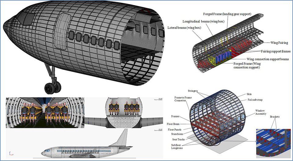 Pokročilé kompozitné keramické materiály sa kvôli výborným aerodynamickým vlastnostiam využívajú aj v leteckej technike.