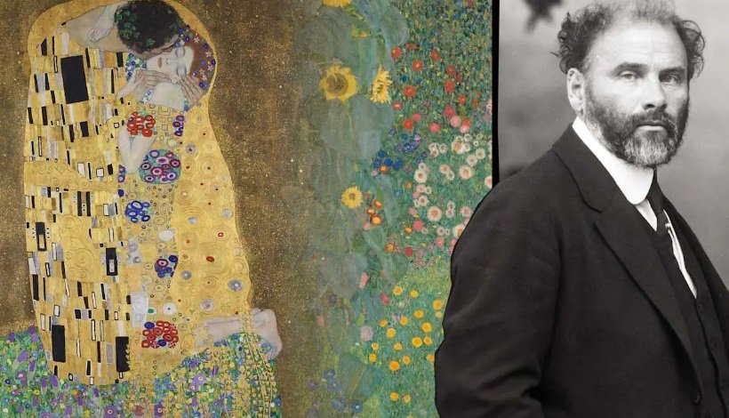 Gustav Klimt a jeho najznámejší obraz "Bozk"