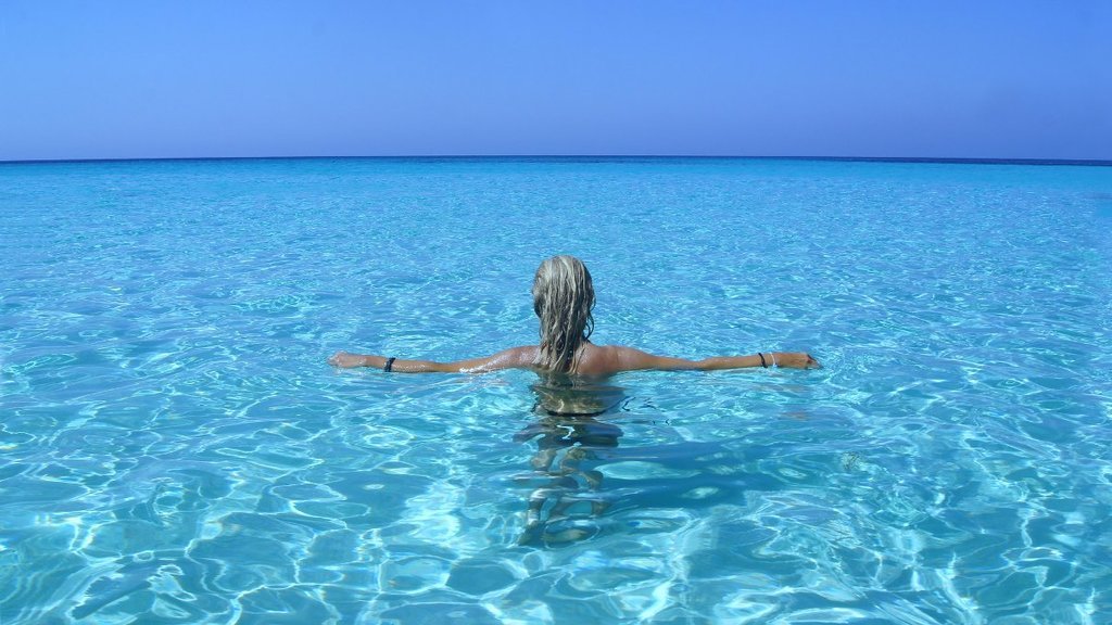 Vody na Spiaggia dei Conigli 