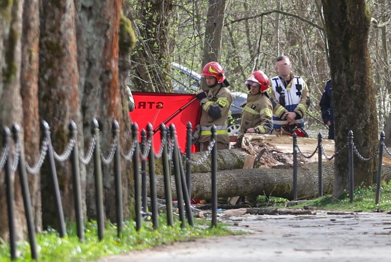 V meste Rabka-Zdroj zomreli traja ľudia vrátane šesťročného dieťaťa, keď ich privalil strom v kúpeľnom parku, uviedol hovorca miestnych hasičov Hubert Cieply pre agentúru PAP.