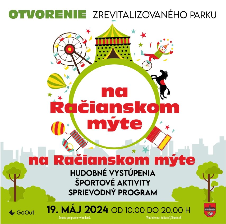 Otvorenie parku na Račianskom mýte