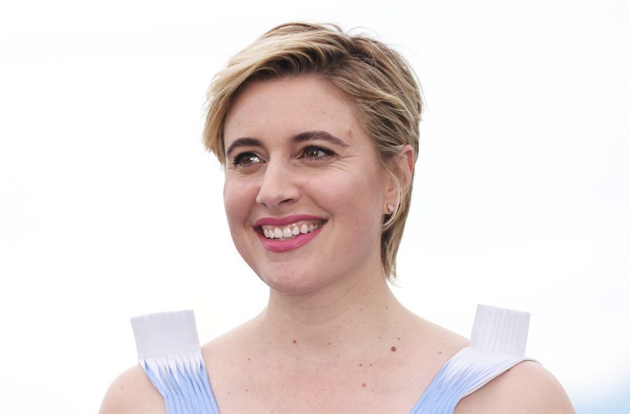 Greta Gerwig, predsedníčka poroty 77. ročníka filmového festivalu v Cannes, pózuje na fotografickom stretnutí pred otváracím ceremoniálom 77. ročníka filmového festivalu v Cannes v južnom Francúzsku, 14. mája 2024.