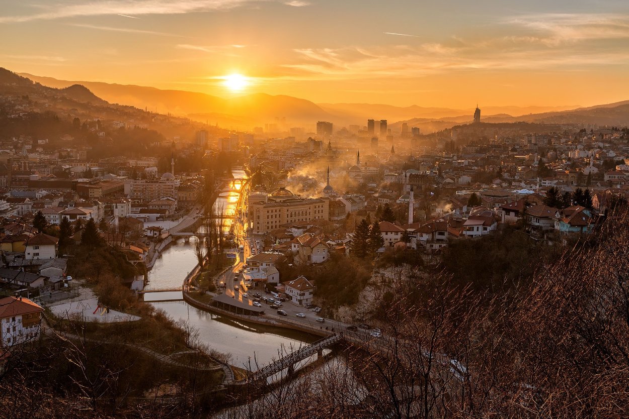 Osmanské dedičstvo Balkánu: ponuré a kozmopolitné Sarajevo