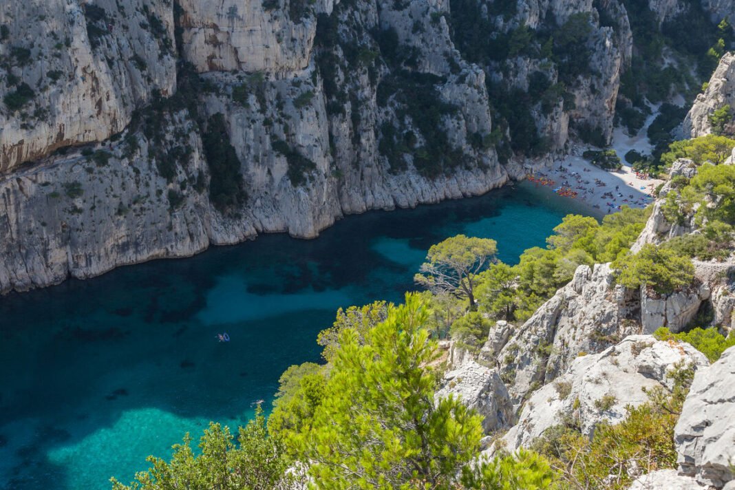 Calanque d'En Vau, Cassis, Francúzsko