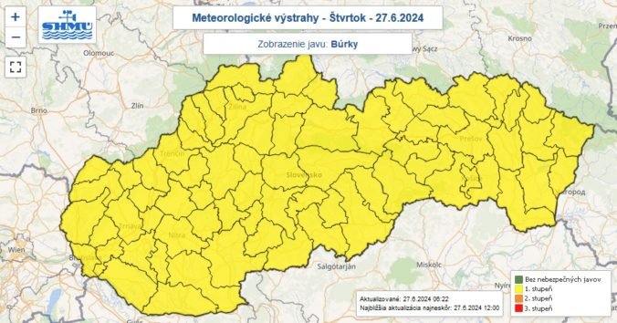 Meteorologické výstrahy