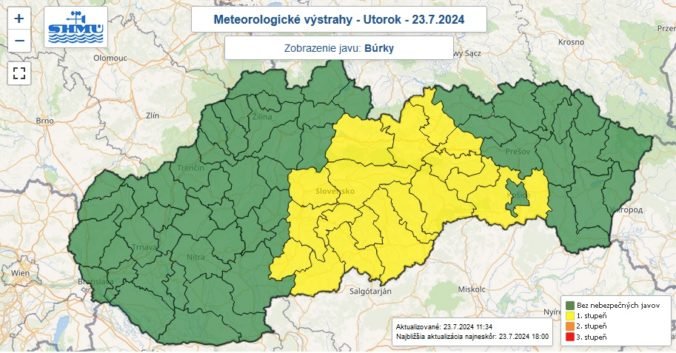 Meteorologické výstrahy