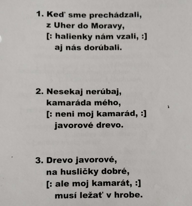  Hurbanov opis príchodu Prvej dobrovoľníckej výpravy z moravskej strany v Javorníku na slovenskú stranu vo Vrbovciach smerom na Myjavu