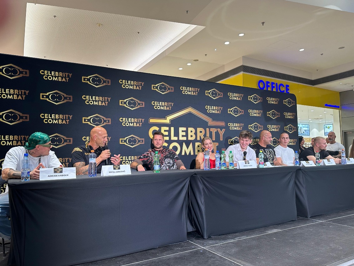 Tlačová konferencia Celebrity Combat