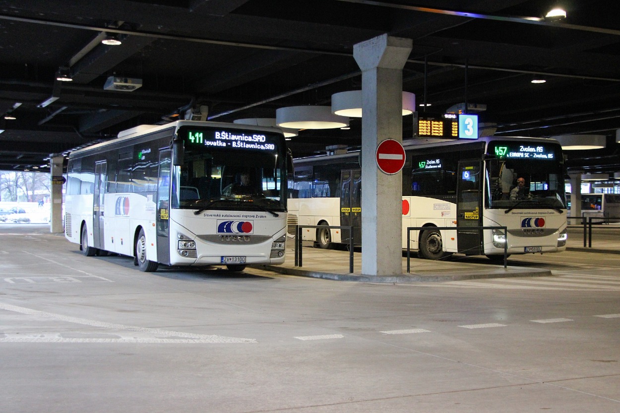 Ilustračné foto - autobusová stanica v Banskej Bystrici.
