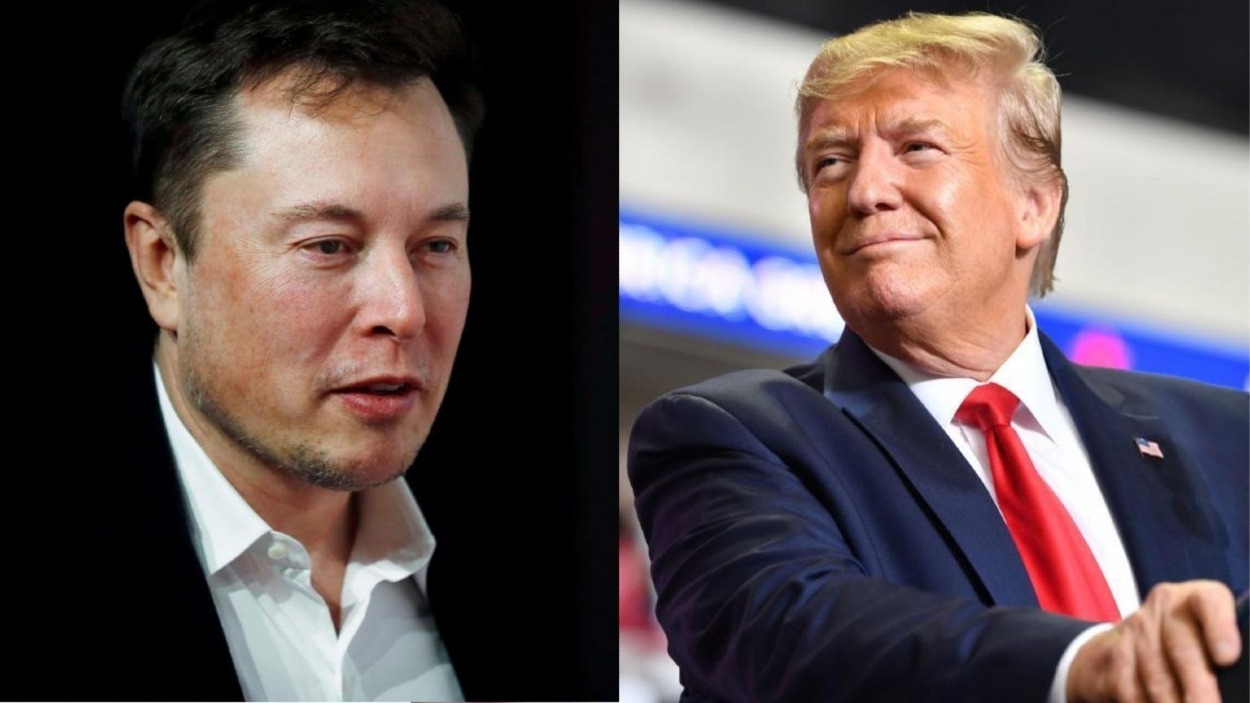 Donald Trump a Elon Musk