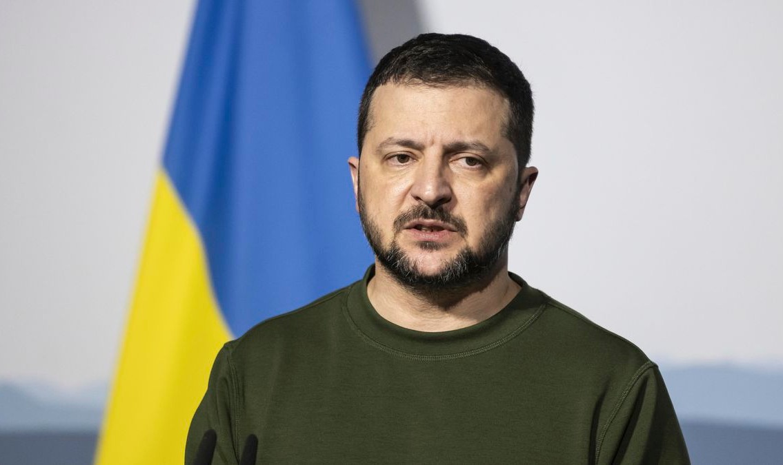 Ukrajinský prezident Volodymyr Zelenskyj 