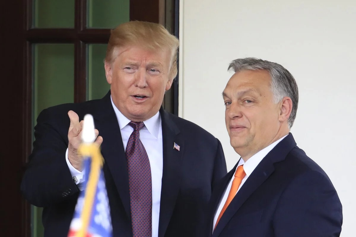 Donald Trump a Viktor Orbán