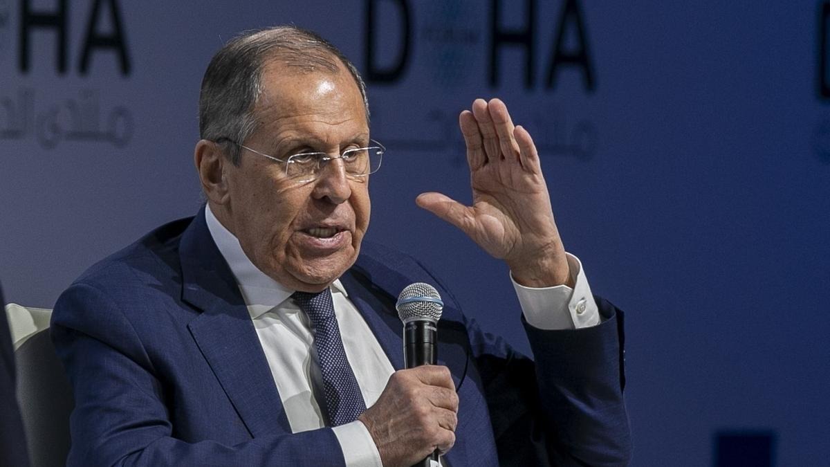 Minister zahraničných vecí Sergej Lavrov.